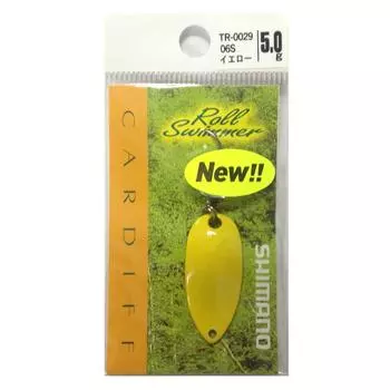 SHIMANO Lure Cardiff Area Spoon Roll Swimmer 06S Yellow 714084 5.0g TR-0029