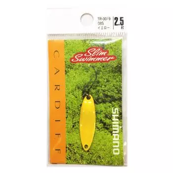 SHIMANO Lure Cardiff Area Spoon Slim Swimmer 08S Yellow 972477 2.5g TR-0019