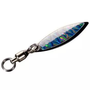 SHIMANO Metal Jig Parts Scale Boost Leaf Blade M Size 001 Silver EV-B04W