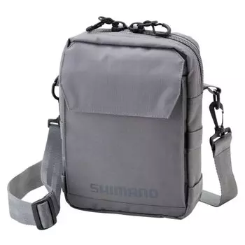 SHIMANO Mini Shoulder Bag Gray BS-026U