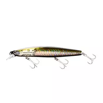 SHIMANO Minnow Exsence Silent Assassin 129S Flash Boost 007 F Black Sea Bass Minnow Lure (Kyorin)