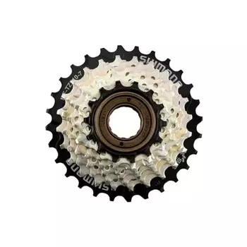 SHIMANO Multiple Freewheel MF-TZ510-7 7S 14-28T с защитой спиц EMFTZ5107428CP TOURNEY
