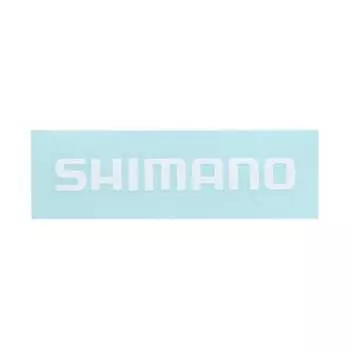 SHIMANO Наклейка Shimano ST-001X белая
