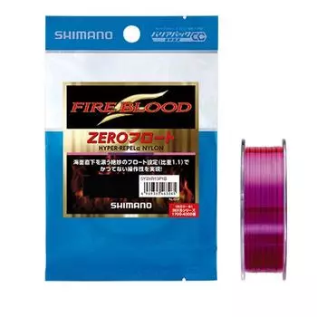 SHIMANO Нейлоновая леска Fireblood Hyper Repel ZERO Float 150м 4 Розовая рыболовная леска Нет. НЛ-И51П фиолетовый