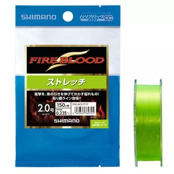 SHIMANO Нейлоновая леска Fireblood Stretch Suspend 2020 150м Iso LA-C51T