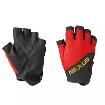 SHIMANO Nexus Stretch Gloves 5 Cut Red M GL-105V
