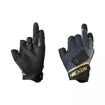 Shimano Nexus Windproof Magnetic Gloves 3 Grey XL GL-112V