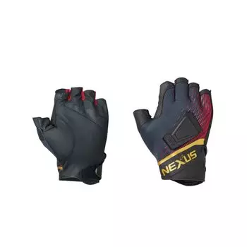 SHIMANO Nexus Windproof Magnetic Gloves 5 Cut Red M GL-113V