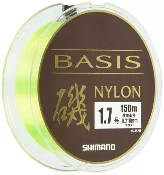 SHIMANO Nylon Line Basic Iso 150m Желтая рыболовная леска Нет. 1.7 НЛ-И57М