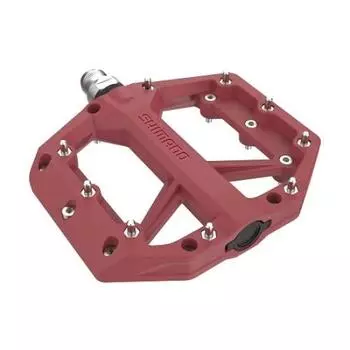 SHIMANO PD-GR400 EPDGR400 Педали для повседневной езды по пересеченной местности, красные