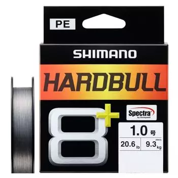 SHIMANO PE Line Hard Bull 100m Steel Gray 8+ LD-M48X No. 1.0 (20.6lb)