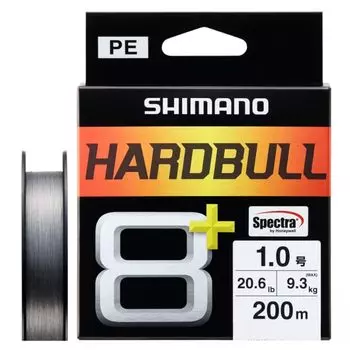 SHIMANO PE Line Hard Bull 200m Steel Gray 8+ LD-M68X No. 1.0 (20.6lb)