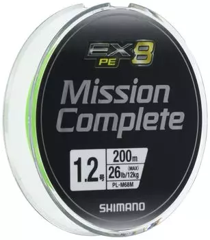 SHIMANO PE Line Mission Complete EX8 200m 26lb Cytolime Fishing Line No. 1.2 PL-M68M