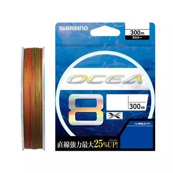 SHIMANO PE Line Osea 8 300m 10 5 Colors LD-A71S No. (68.9kg)