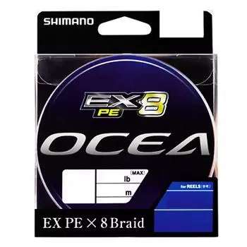 SHIMANO PE Line Osea EX8 200m 2 Многоцветная рыболовная леска Нет. 40,0 фунтов PL-068L