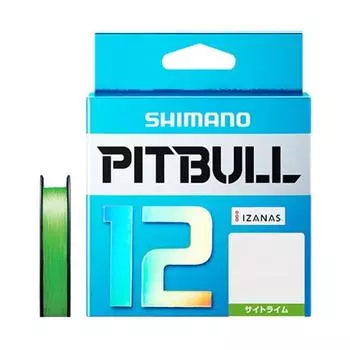 SHIMANO PE Line Pitbull 12 Braid 200m Site Lime Fishing Line 2 No. 2.0 43.7 фунта PL-M62R Нет.