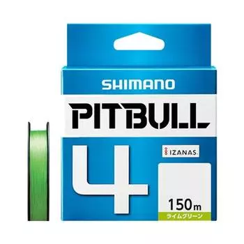 SHIMANO PE Line Pitbull 150m Lime Green Fishing Line 4-braid No. 0.6 12.5lb PL-M54R