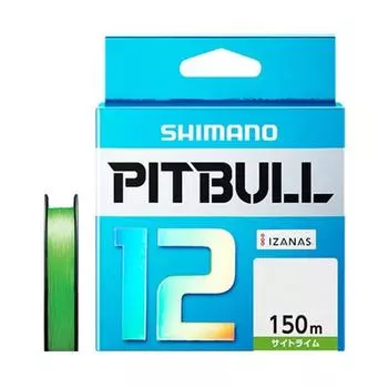 SHIMANO PE Line Pitbull 150m Site Lime Fishing Line 12-плетеный Нет. 0,8 18,3 фунта PL-M52R