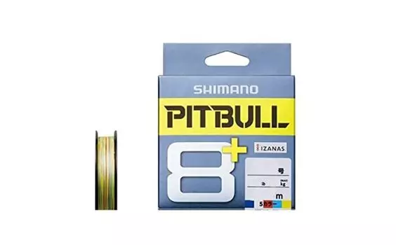 SHIMANO PE Line Pitbull 200m 5 Colors 8+ No. 0.6