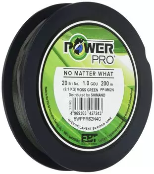 SHIMANO PE Line Power Pro Z 200m Moss Green Нет. 1.0 ПП-М62Н мох зеленого