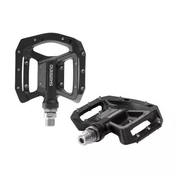 SHIMANO Pedal Flat Pedal Black EPDGR500L (Flat) PD-GR500-L