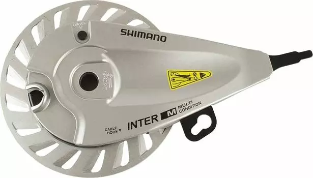 SHIMANO Переднее охлаждение 122 мм Тормоз Стандартный Роликовый тормозной гайка BR-C3000 Плавник силы [В комплекте] 3,5 мм (M9)