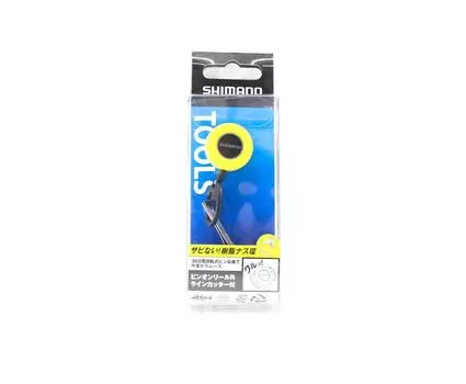 Shimano PI-012R Зажим для катушки с кусачками, 43 см, желтый 610843