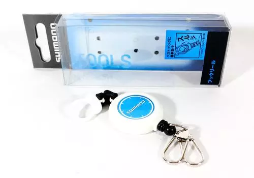 Shimano PI-041N Зажим для катушки с двойной защелкой, 70 см, белый 413697
