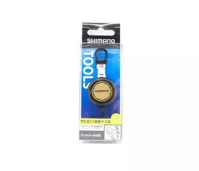 Shimano PI-041R Крючок на катушке с двойным зажимом, 65 см, черный 610898