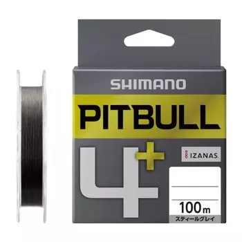 Shimano Pitbull Steel Gray 100m 4+ 0.30