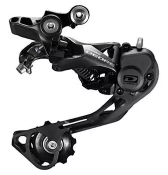 SHIMANO Rear Derailleur (MTB) RD-M6000-SGS Long Gauge Compatible CS Low Side Max 32-36T IRDM6000SGS DEORE Black