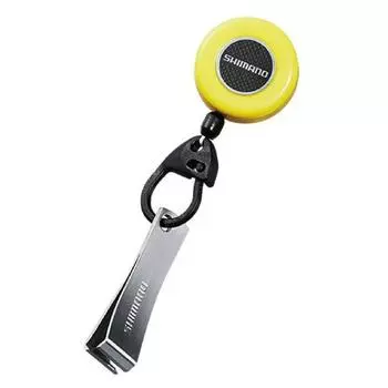 SHIMANO Reel R with Line Cutter Sun Yellow Pin-on PI-012R