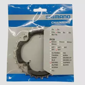 SHIMANO Ремонтные детали цепная передача Y1WC98010 30T-AN (для 40-30-22Т) FC-M6000