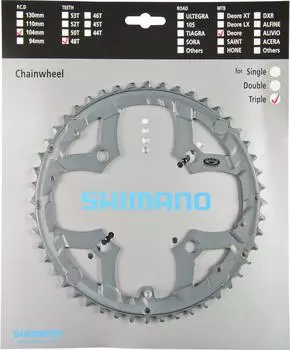 SHIMANO Ремонтные детали цепная звезда с шипом 48T для Y1LE98070 (Серый) FC-M591-L FC-M591-S FC-M591-L серый