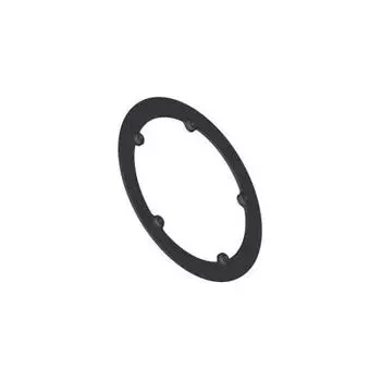 SHIMANO Repair Parts 38T Single Chainring Cover 1 Piece & Mounting Bolts (5 Pieces) for Black FC-E6000 Y1R298030