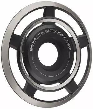 SHIMANO Repair Parts 38T Single Chainring Cover 1 Piece & Mounting Bolts (5 Pieces) for Gray FC-E6000 Y1R298070