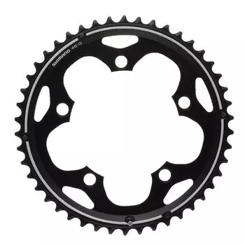 SHIMANO Repair Parts Chainring with Hook Teeth Y1MS98060 46T-G (Black) FC-CX50