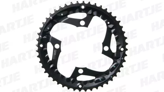 SHIMANO Repair Parts Chainring with Spike 48T-AL (Black) for Chain Guard FC-T521 Y1NL98060