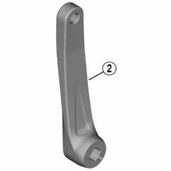 SHIMANO Repair Parts Left Crank 170mm Y0G405100 FC-MT101-2