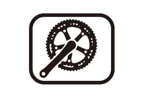 SHIMANO Repair Parts Top Guard Y1PB11010 (Black/For 42T) FC-S501