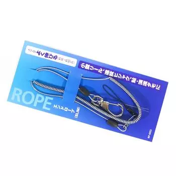 Shimano RP-005J Ремешок с предохранительной проволокой, тонкий с зажимами, 66–160 см, серый 741677