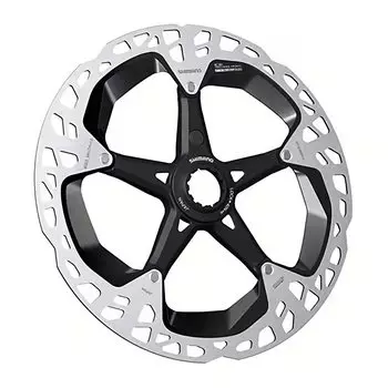 SHIMANO RT-EM810 Дисковый ротор для STEPS 203 мм Центральный замок в комплекте. Тип внешней насечки стопорного кольца.