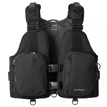 SHIMANO съемный жилет для игры в гольф черный бесплатно VF-036V чёрный