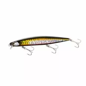 SHIMANO Seabass Lure Minnow Exsence Responder 129F Jet Boost XM-S29N 015 Kyorin Silhouette Black