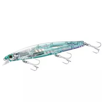 SHIMANO Seabass Lure Minnow SHIMANO x Kaiyodo Strike Fantasy Fujigoro Sardine 129F Flash Boost 003 S Naminohana XM-X12W