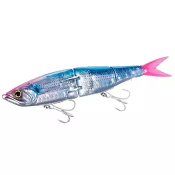 SHIMANO Seabass Lure Multi-Joint Bait Exsence Armor Joint 190S Flash Boost XL-X29W 007 A Silver Konoshiro