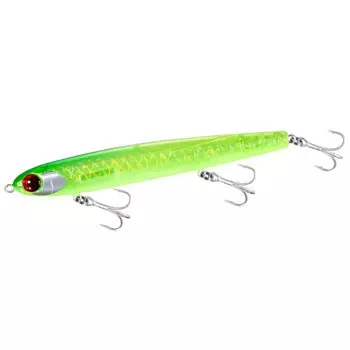SHIMANO Seabass Lure Sinking Pencil Exsence Staggering Swimmer 125S Jet Boost 018 T Bachi Lime Clear XL-212Q