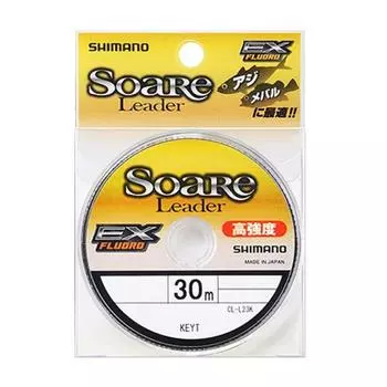 SHIMANO Shock Leader Soare EX Fluorocarbon 30m 4lb Clear Fishing Леска Line 1 Нет. 1.0 CL-L23K Нет.