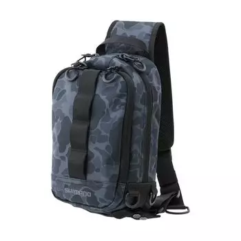 SHIMANO Sling Shoulder Bag Black Camo S BS-025T