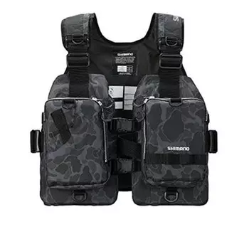 SHIMANO спасательный жилет плавающий жилет Game Vest Light VF-068T Free серый утиный камуфляж